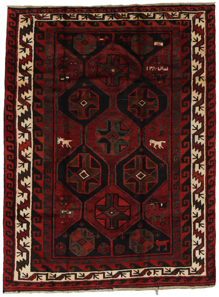 Lori - Bakhtiari Persian Rug 212x160