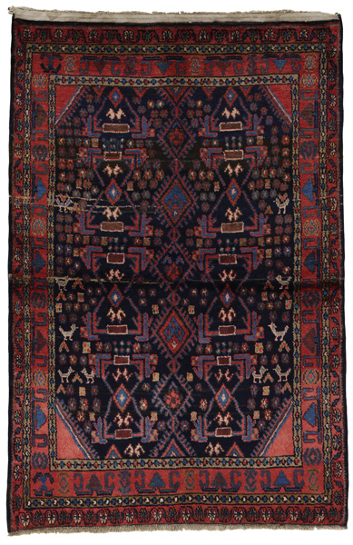 Nanadj - Hamadan Persian Rug 160x110