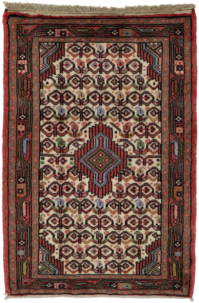 Enjelas - Hamadan Persian Rug 93x63