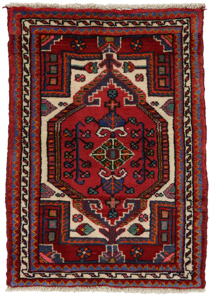 Nahavand - Hamadan Persian Rug 84x60