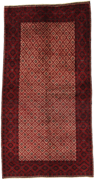 Turkaman - Baluch Persian Rug 200x105