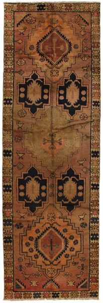 Bakhtiari Persian Rug 365x118