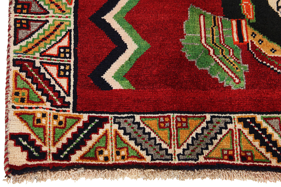 Qashqai - Shiraz Persian Rug 215x123 - Picture 3
