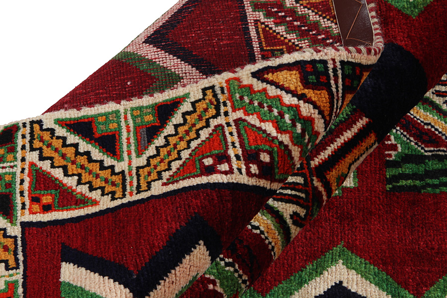 Qashqai - Shiraz Persian Rug 215x123 - Picture 5