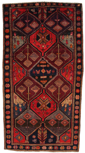 Lori - Bakhtiari Persian Rug 268x141