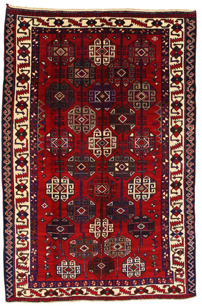 Lori - Bakhtiari Persian Rug 318x210