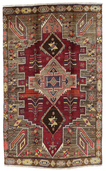 Gabbeh - Lori Persian Rug 250x151