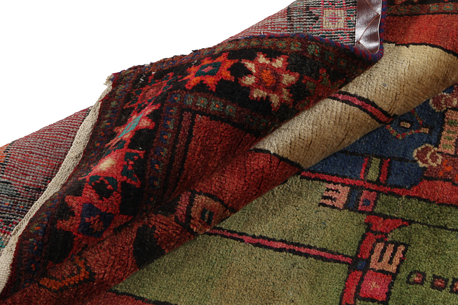 Bakhtiari Persian Rug 246x114 - Picture 5