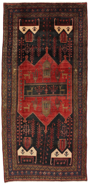 Koliai - Kurdi Persian Rug 330x155