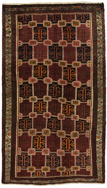 Lori - Bakhtiari Persian Rug 232x133