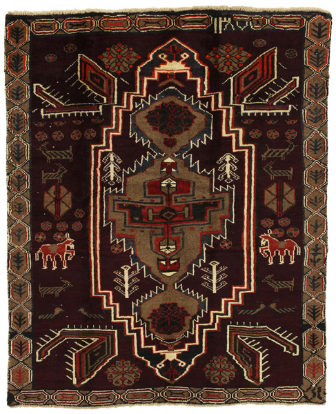 Lori - Bakhtiari Persian Rug 180x148