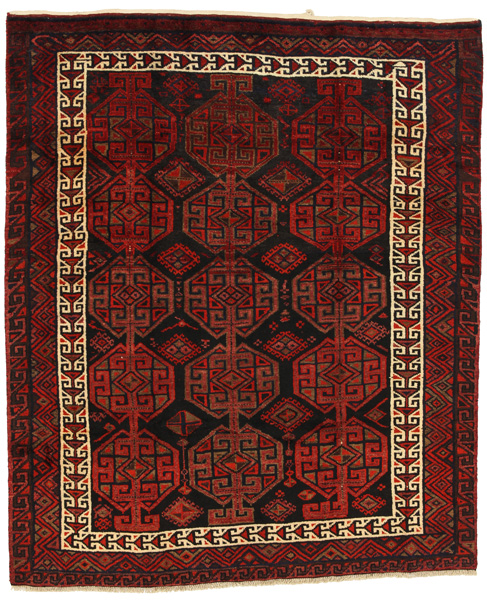 Lori - Bakhtiari Persian Rug 206x174
