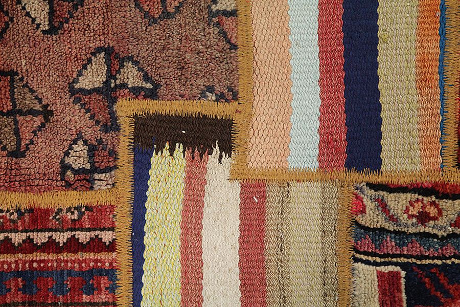 Patchwork Persian Rug 209x149 - Picture 8