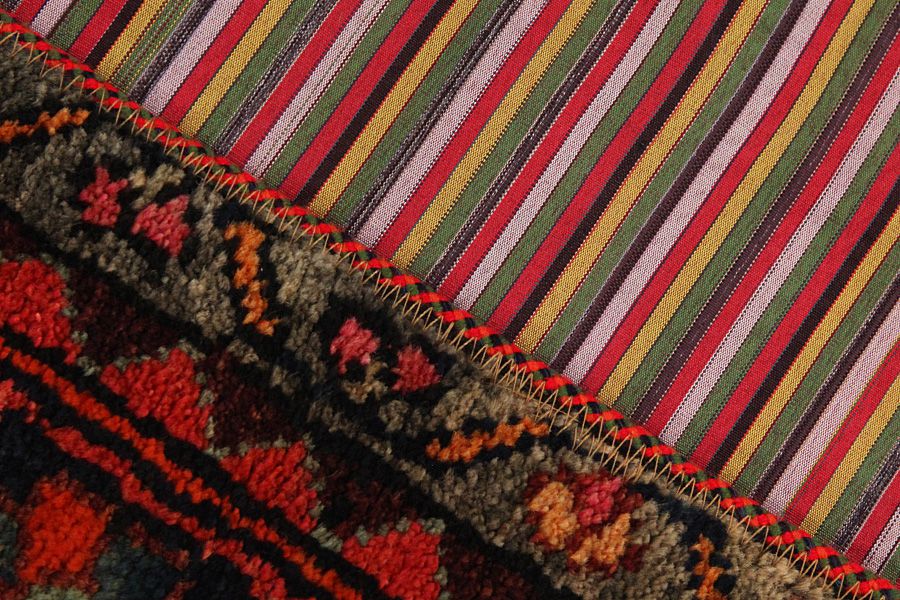 Patchwork Persian Rug 205x144 - Picture 4