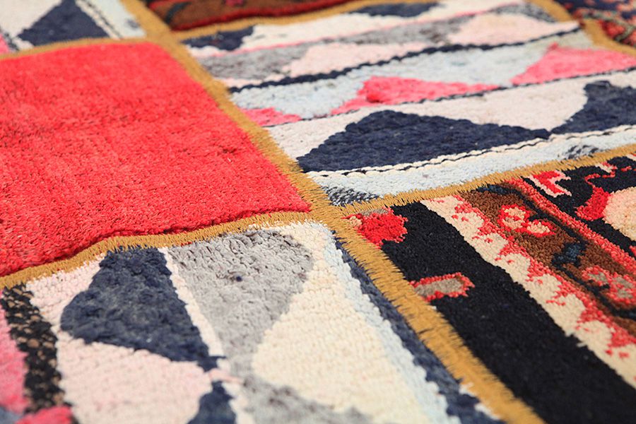 Patchwork Persian Rug 212x152 - Picture 6