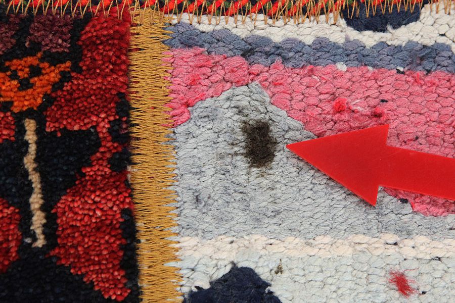 Patchwork Persian Rug 212x152 - Picture 8