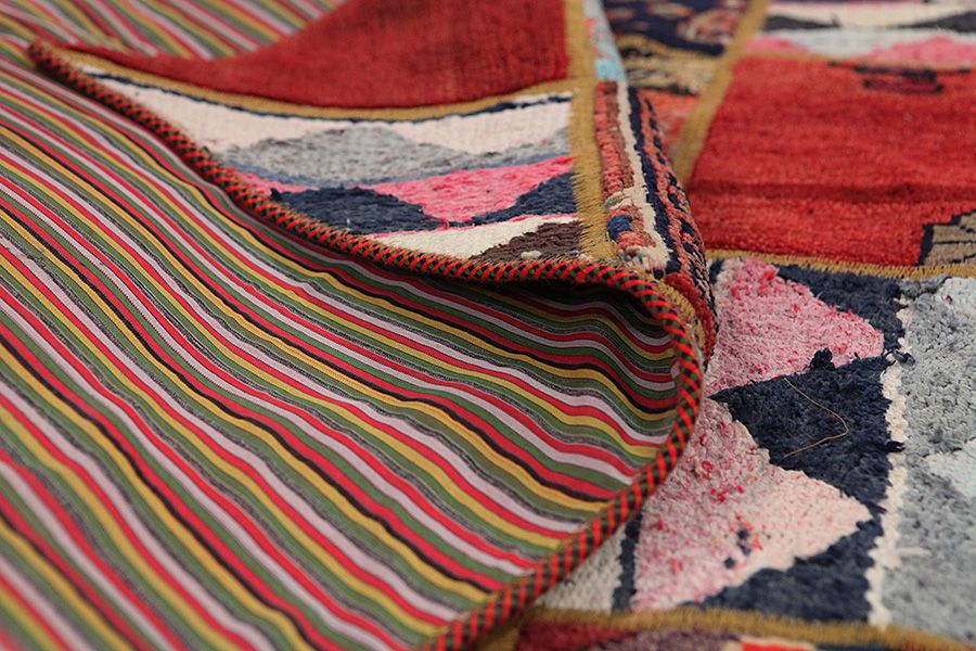 Patchwork Persian Rug 216x148 - Picture 3