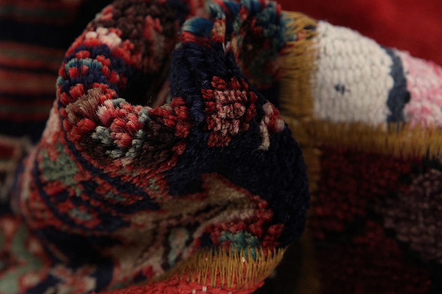 Patchwork Persian Rug 216x148 - Picture 5