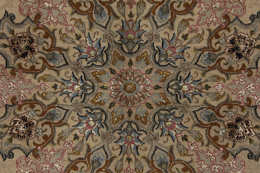 Isfahan Persian Rug 242x196 - Picture 8