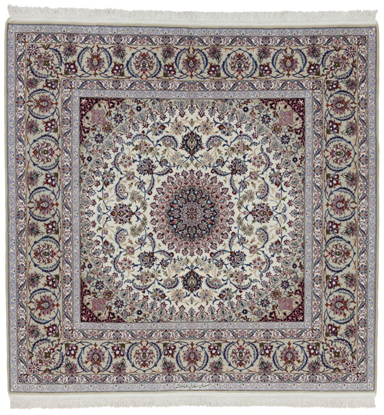 Isfahan Persian Rug 206x207
