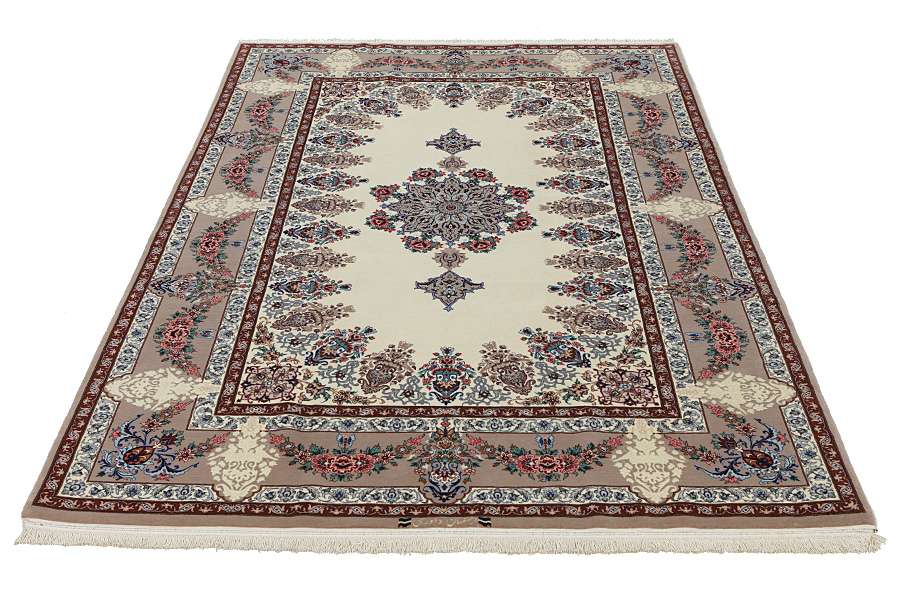Isfahan Persian Rug 237x152 - Picture 3