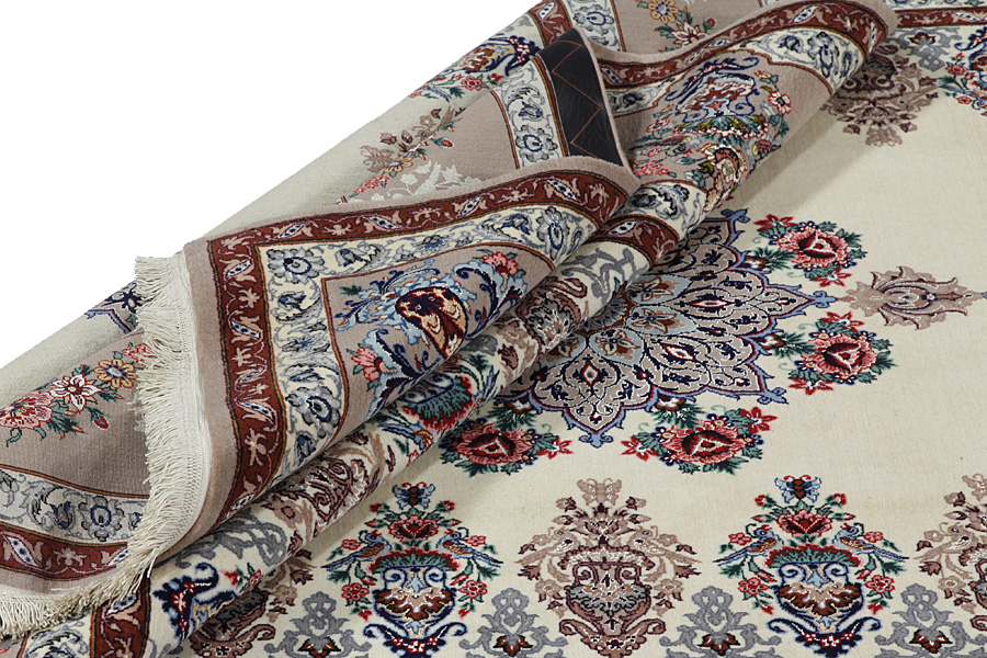 Isfahan Persian Rug 237x152 - Picture 13