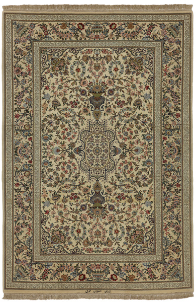 Isfahan Persian Rug 215x146