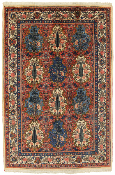 Bakhtiari Persian Rug 213x142