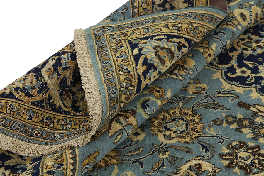Kashan Persian Rug 272x158 - Picture 5
