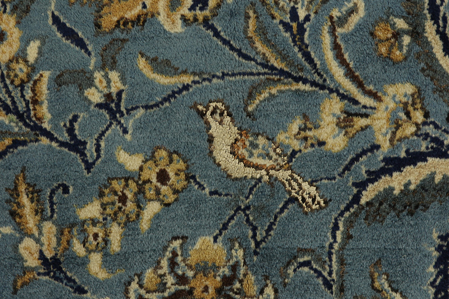 Kashan Persian Rug 272x158 - Picture 6