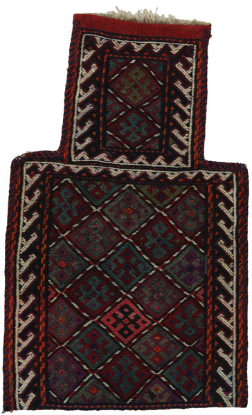 Qashqai - Saddle Bag Persian Rug 52x31