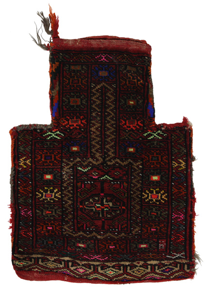 Baluch - Saddle Bag Persian Rug 57x42