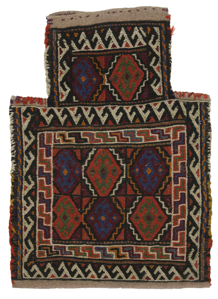 Qashqai - Saddle Bag Persian Rug 48x35