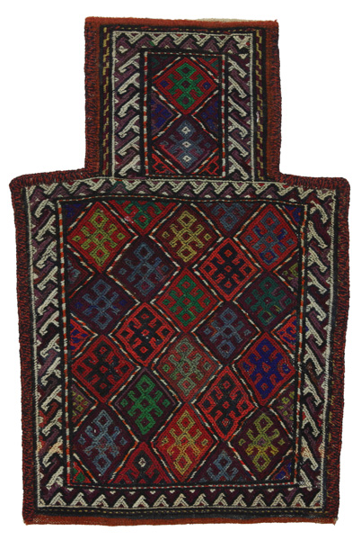 Qashqai - Saddle Bag Persian Rug 53x35