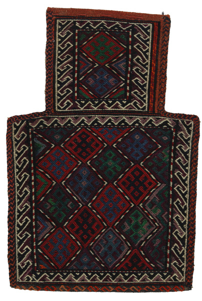 Qashqai - Saddle Bag Persian Rug 51x35