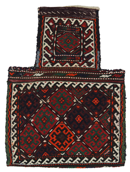 Afshar - Saddle Bag Persian Rug 43x32