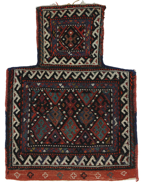 Qashqai - Saddle Bag Persian Rug 51x38