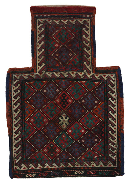 Qashqai - Saddle Bag Persian Rug 59x40