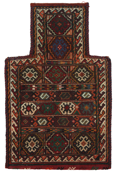 Qashqai - Saddle Bag Persian Rug 57x36