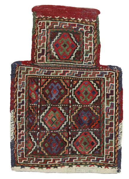 Qashqai - Saddle Bag Persian Rug 48x32