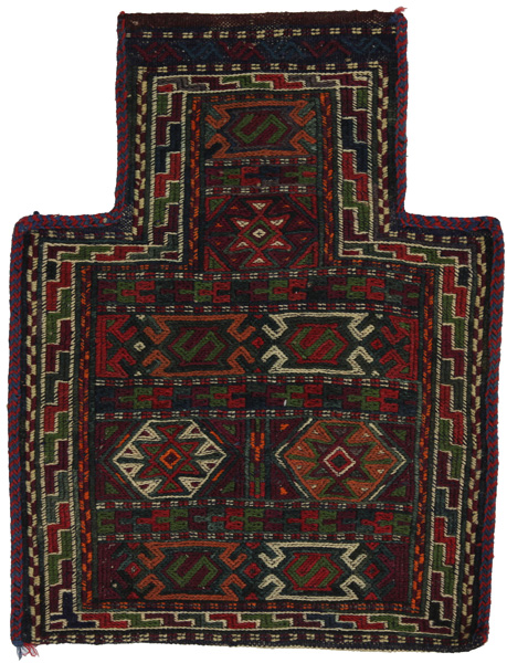 Qashqai - Saddle Bag Persian Rug 47x36