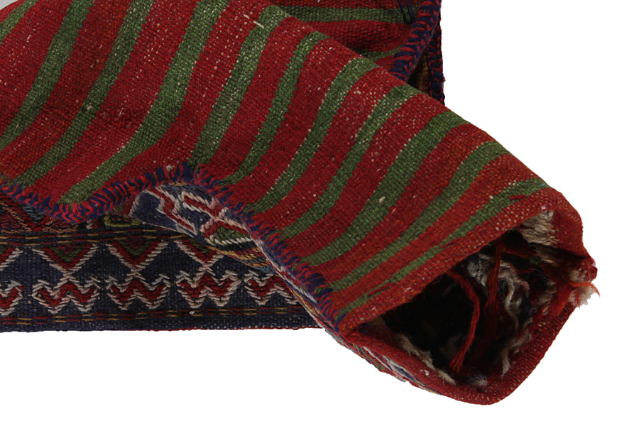 Qashqai - Saddle Bag Persian Rug 54x36 - Picture 2
