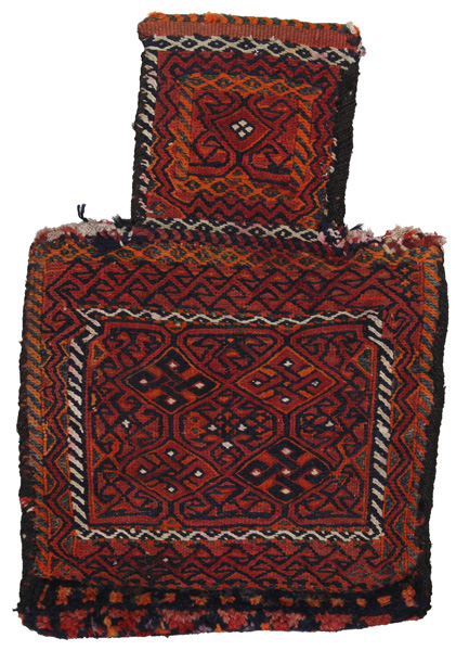 Bakhtiari - Saddle Bag Persian Rug 53x35