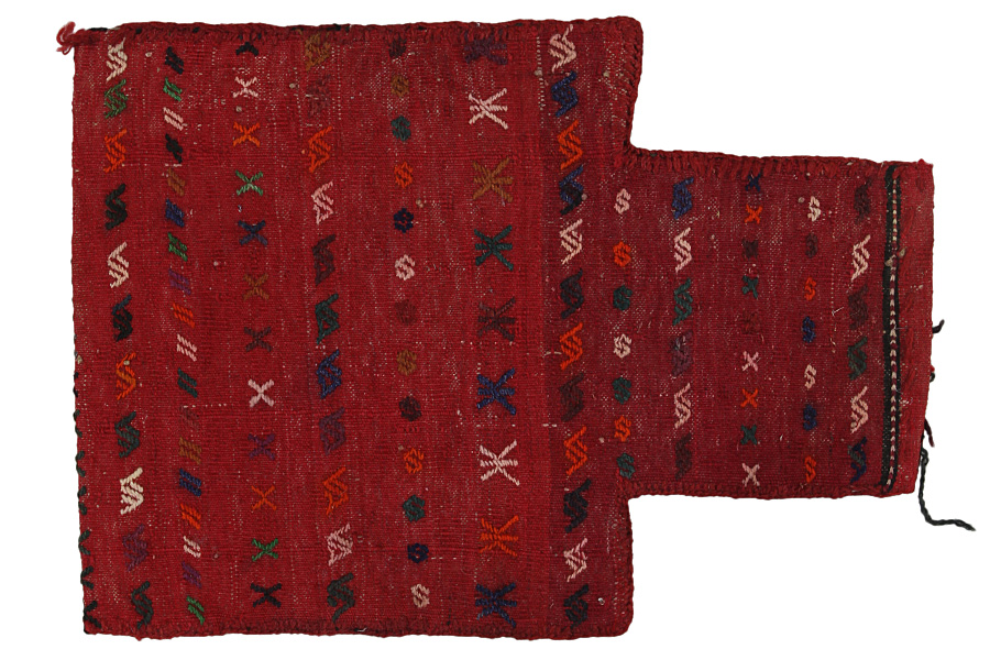 Qashqai - Saddle Bag Persian Rug 50x36 - Picture 1