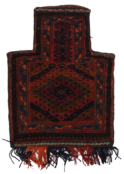 Baluch - Saddle Bag Persian Rug 56x42