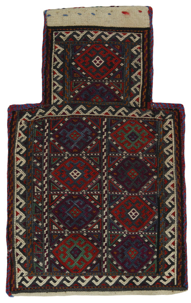 Qashqai - Saddle Bag Persian Rug 45x28