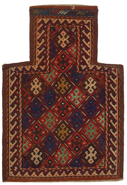 Qashqai - Saddle Bag Persian Rug 54x37
