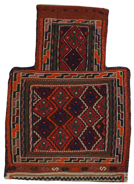 Qashqai - Saddle Bag Persian Rug 48x34