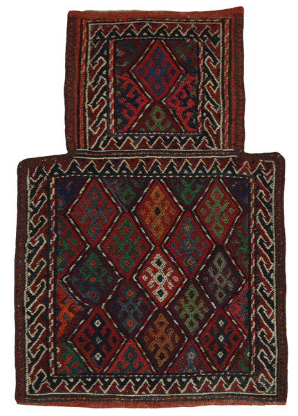 Qashqai - Saddle Bag Persian Rug 49x34