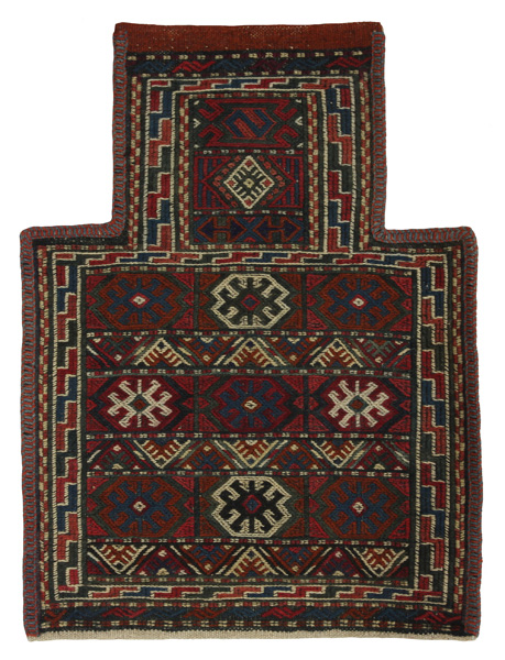 Qashqai - Saddle Bag Persian Rug 47x35